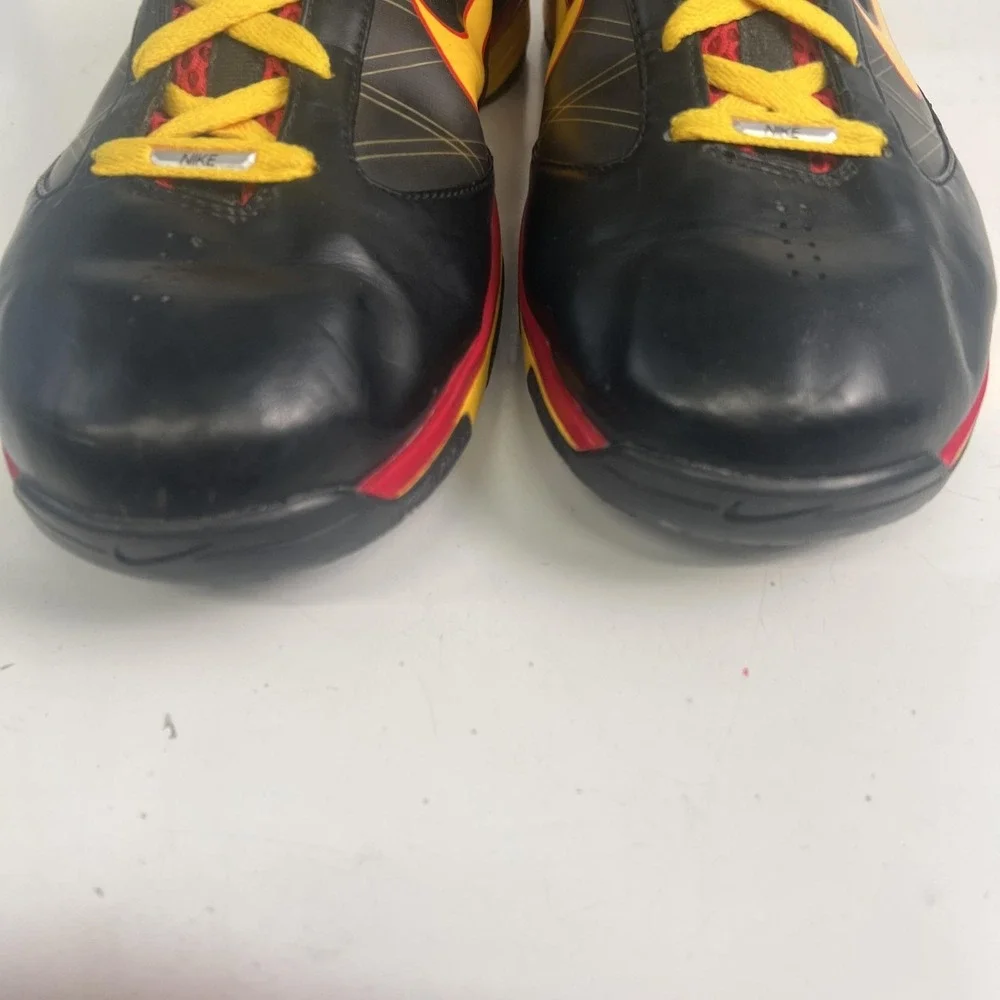 Nike Hyperize Rise NHSI 2009 Promo Shoes Mens Size 9 Black Yellow Basketball
